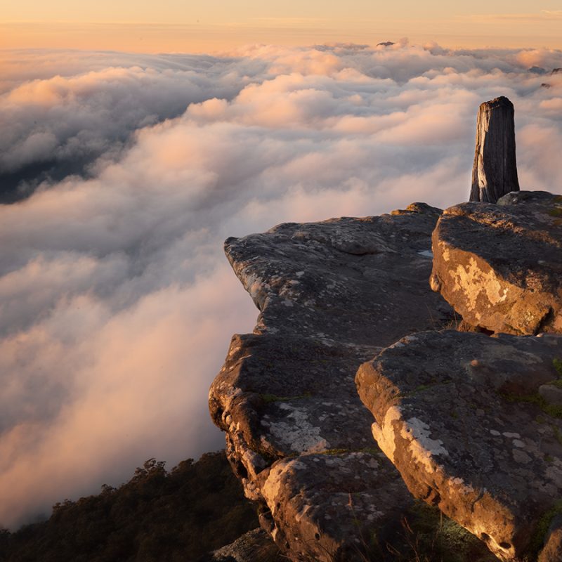Grampians National Park - Boroka Lookout above the clouds