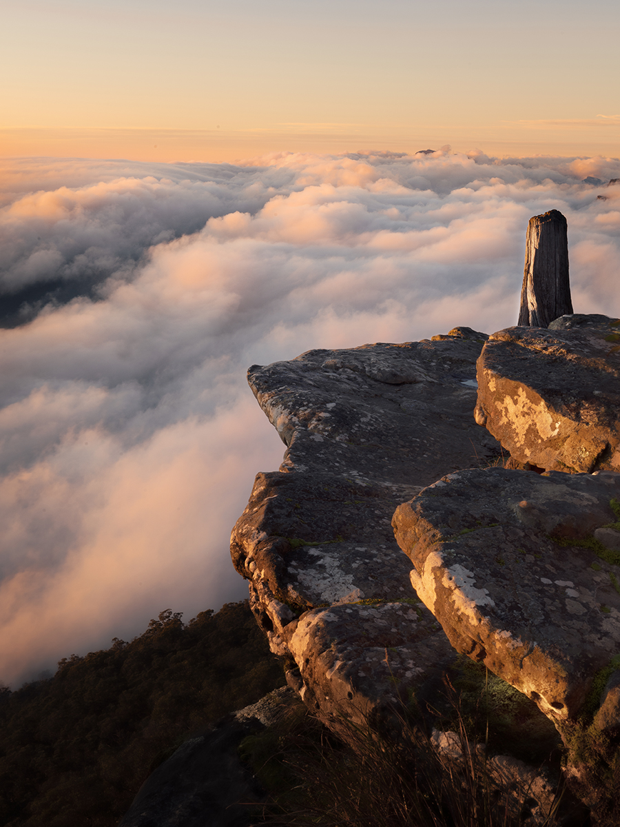 Grampians National Park - Boroka Lookout above the clouds
