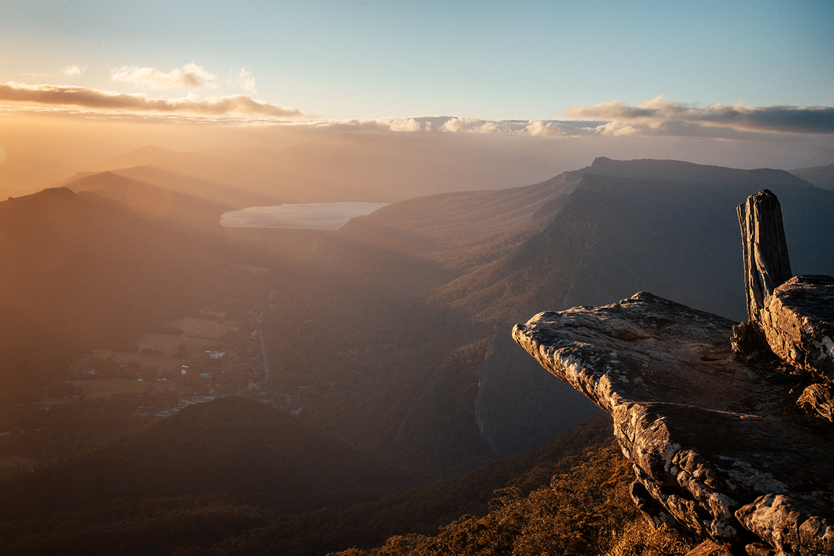 Grampians National Park - Boroka Lookout Sunrise Rays