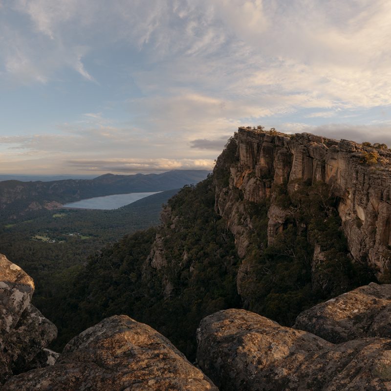 Grampians National Park - The Pinnacle and Lake Bellfield Sunset
