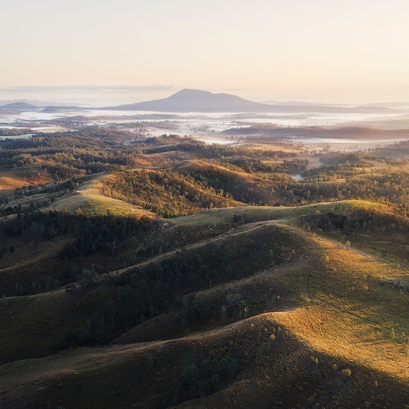 Scenic Rim - Cunningham's gap at sunrise