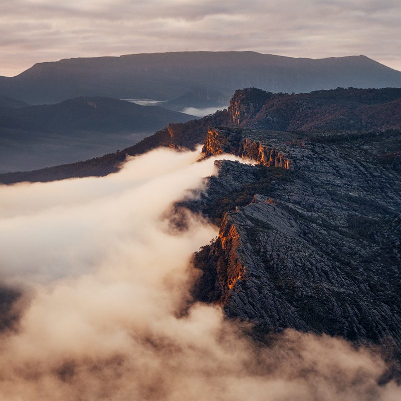 Grampians National Park - Sunrise over Halls Gap