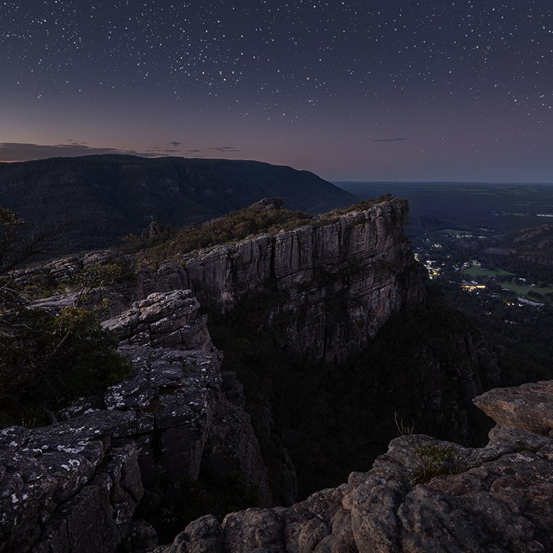 Grampians National Park - The Pinnacle Lookout Twilight
