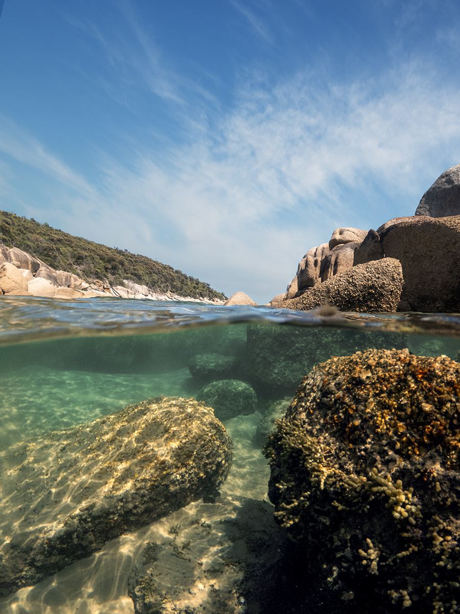 Wilson's Prom - Rock Pools Portrait